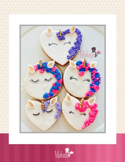 Galletas unicornio