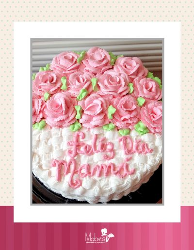 Día de las madres rosas